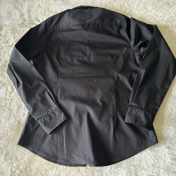 Women's Antigua Black Jimmie Johnson Dynasty Button-Down Woven Long Sleeve - Picture 10 of 12